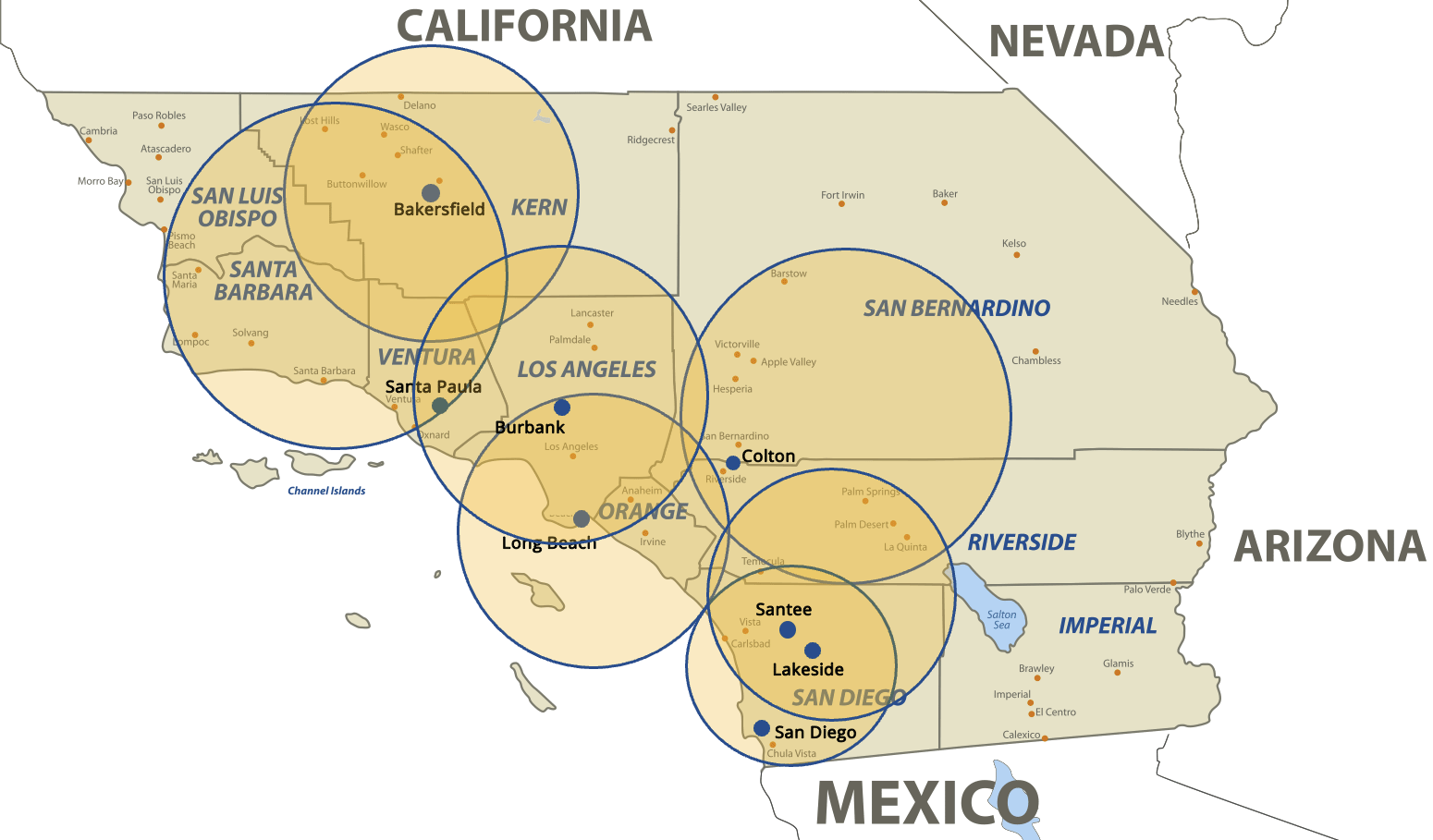 Locations - Dion & Sons