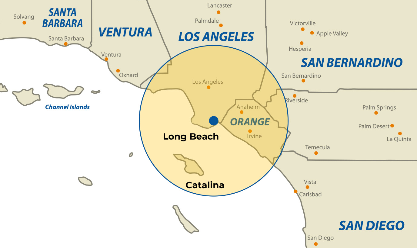 long-beach-map